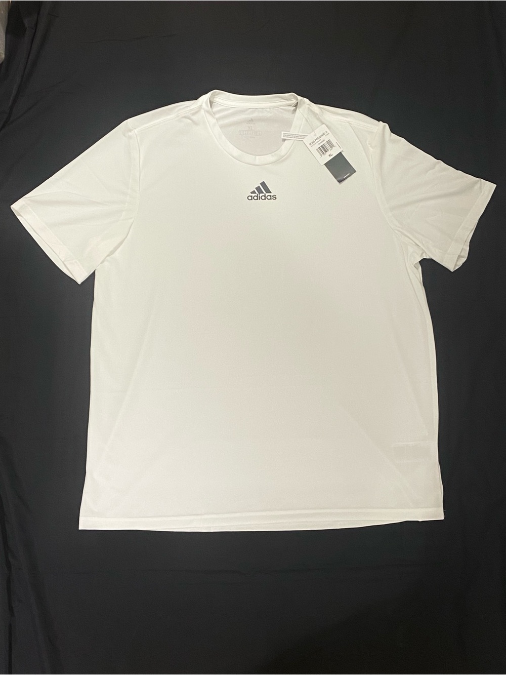 NWT ADIDAS Men’s Pregame Short Sleeve Badge Of Sport T-Shirt HT3966 Size XL